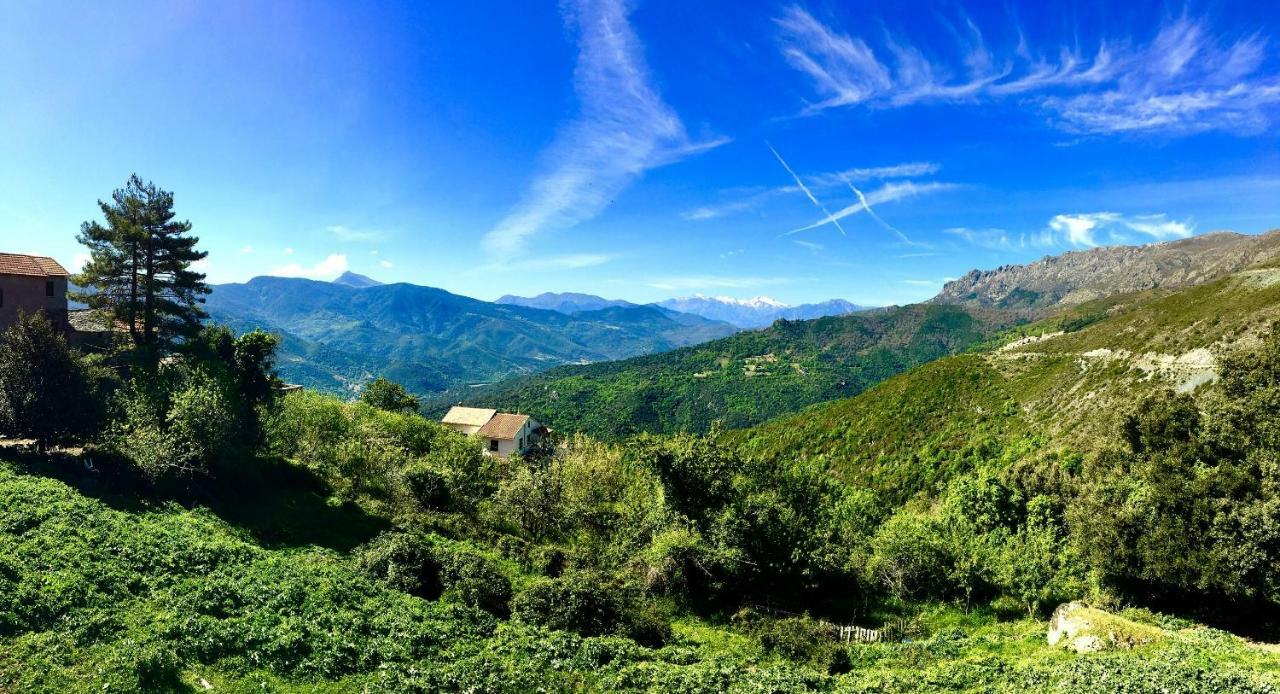 Nuits magiques au village entre mer et montagnes Bigorno Extérieur photo
